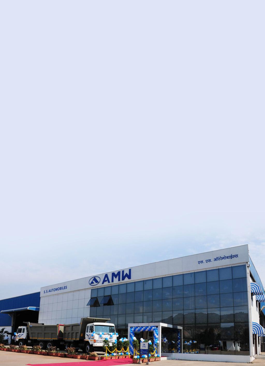 R E A C H AMW CONSOLIDATES ITS POSITION IN MAHARASHTRA S.S. Automobiles, Panvel, joins AMW dealer network AMW Motors Ltd.