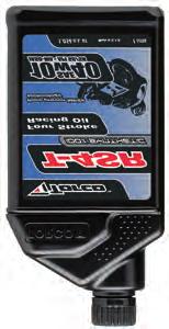 MOTORCYCLE OIL FOR 4-STROKE ENGINES T-4SR ynthetic Racing Oil 100% synthetic oil designed for highly stressed four stroke racing engines.