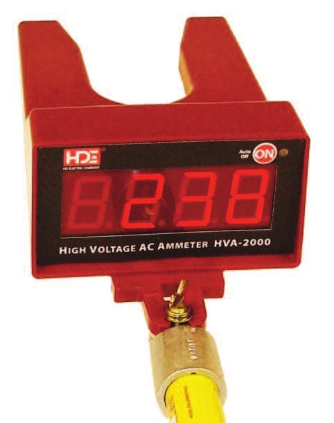 HIGH VOLTAGE DIGITAL AMMETER Operating & Instruction Manual HVA-2000 Making the Invisible Visible TM 1475 Lakeside Drive