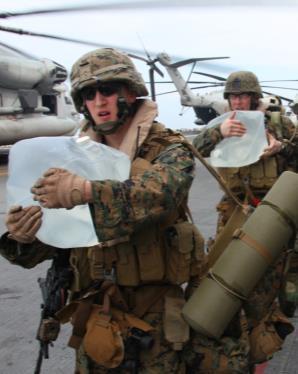 Problem During Operation Enduring Freedom, fuel and water accounted for seventy percent of the logistics required to sustain Marine Corps