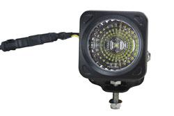 The LED1X10WRE-1S-FLGP light emitter from Larson Electronics produces 860 lumens of bright light while drawing less than 1 amp on 110/277VAC and127-431v DC electrical system.