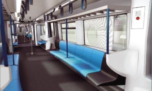 Key Features of a Modern Train (2/2) Right for the modern passenger: Air conditioned throughout Modern visual and audio