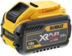 0Ah XR FLEXVOLT battery pack provides unprecedented cordless power and run time. This backwards compatible battery pack enables use with all 18V XR and 54V XR FLEXVOLT tools.