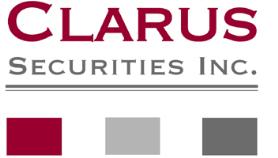 Analyst Coverage Clarus Securities Inc.