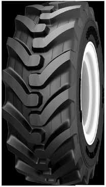 R-4 TOUGTRAC 3 Alliance 3 ToughTrac tyre is designed for heavy duty applications, especially for compact machery, specially designed directional aggressive tread pattern and flat stable crown provide