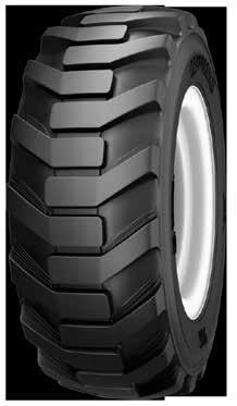 R-4 SK-90 The Alliance 90 Skid Steer tyre has deep open shoulders for good traction soft soils and features a solid centre for extended wear on hard surfaces.
