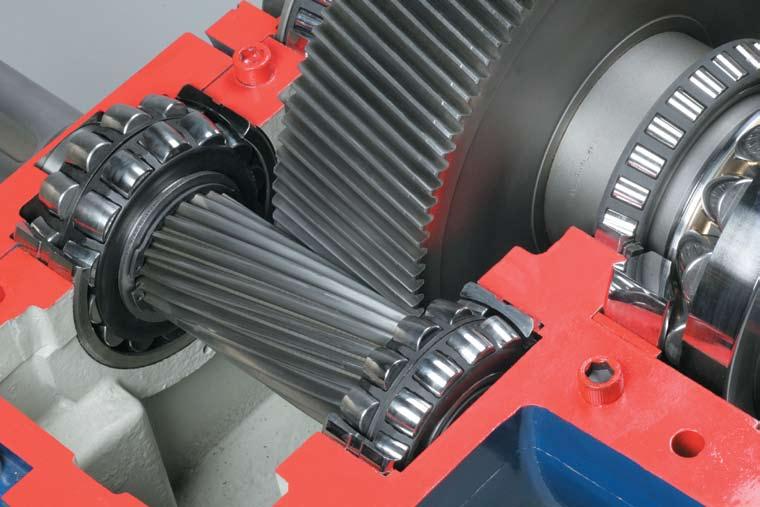 Helical / helical-bevel gearboxes Today s standard gear unit programs are designed as modular construction systems enabling short delivery times.