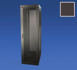 2 Pre-assembled cabinets Dark server cabinets RAL 9011 These server cabinets are made in the colour RAL 9011 (anthracite). The cabinets are provided with 80% perforated front and back doors.