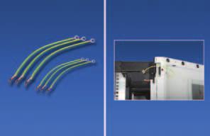 Minkels LANRack Earthing cables (set) Earthing cables are used for grounding doors and panels. Material Colour Part. no.