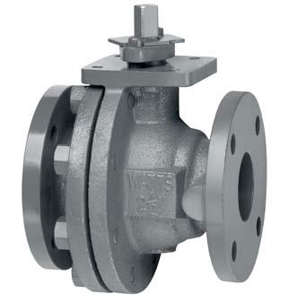 6...VS Series, 2-ay, all Valve Cast Iron ody, Stainless Steel all and Stem Same end to end dimension as conventional flanged iron gate valve Fast quarter turn open or closed operation Stainless steel