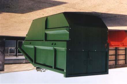 'R' PACK The main feature of the 12 cu yd R Pack portable waste compactor is its modulated hydraulic power unit which is driven by a single phase electric motor.