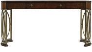 outlet 45 3/4W 21D 46H (116 x 53 x 117 cm) see pages 22, 23, 36, 37-03 EMPIRE WRITING DESK Metal base; leather insert top; one drawer 62W 29D 30H (157 x 74 x 76 cm) see pages 40, 41-18 BOULEVARD