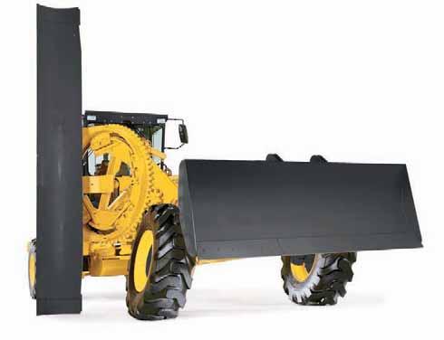ATTACHMENT VERSATILITY New Holland motor graders help you increase your productivity with attachments like rippers, scarifiers, and dozer blades.