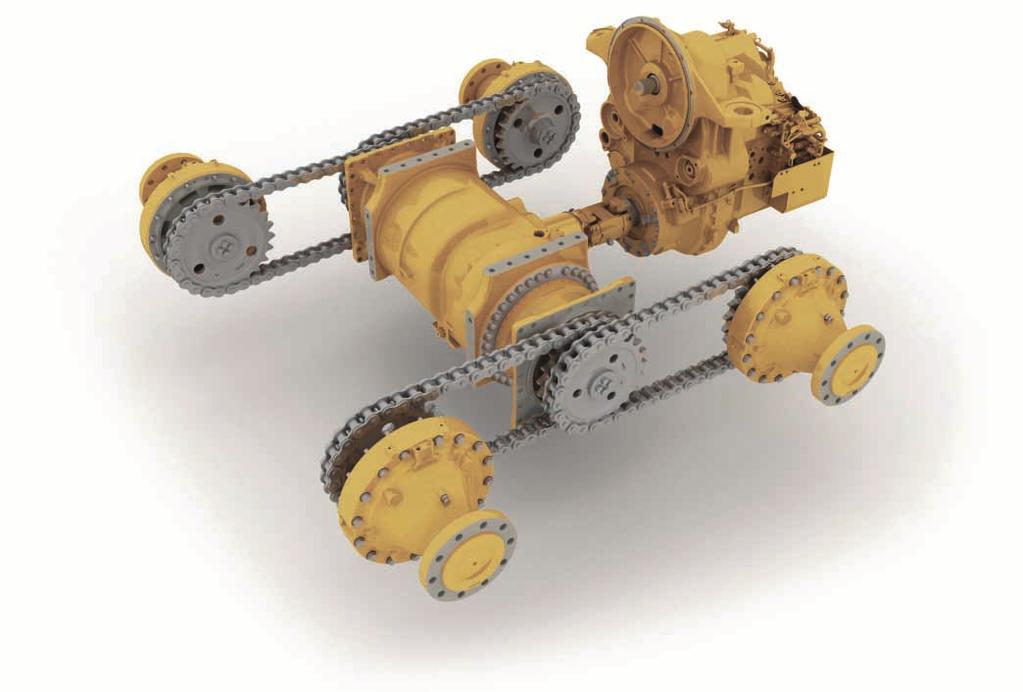 Power Train Integrated, electronically controlled systems, deliver smooth reliable performance with reduced operating costs. Smooth Shifting Transmission.