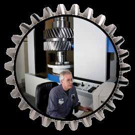 4m in diameter and up to 105,000kg in weight Pinions tailored to suit your requirements Annulus / internal ring gears up to 12m in diameter