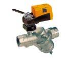 ends PICCV with P/T ports, Spring Return Actuator Two-way Valve with