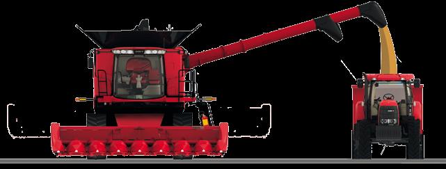 WATCH YOUR CASH FLOW HIGH SPEED UNLOADING FROM GRAIN TANK TO TRAILER FAST The high-speed unloading feature considerably reduces unloading time, a