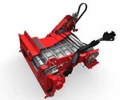 Mount the header in a matter of minutes with the single latch that connects all hydraulic functions QUICK COUPLING With an Axial-Flow, changing headers is exceptionally quick.