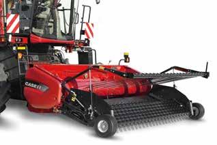 header offers excellent picking ability in both standing and laying corn, increasing grain savings in all circumstances.