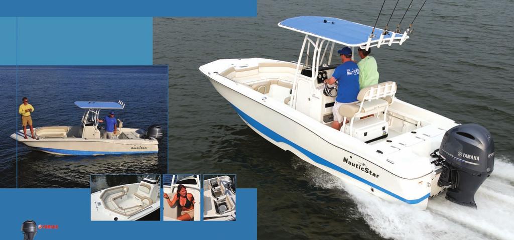 If you need a serious fishing machine for yourself or a boat with enough room for a large crowd, the all new 231 Coastal is the boat.