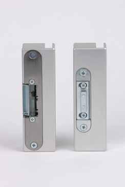 3 Series Specialty Locks Electric Locks Cushion-Lok Glass Door Locks The Cushion-Lok awaits in the open position to encapsulate the door upon closure.