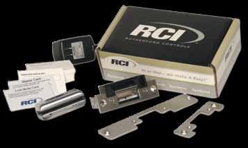 ........................ 78 Access Control Systems An RCI ACS-QuickSystem is an individual