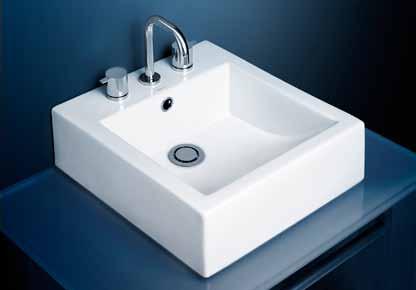 counter basin Modern defined lines and minimalist style Deep bowl capacity 320mm x 320mm cube 320 inset