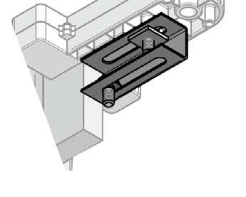 Washer D = 8mm, Rip-Lock Lubrication set for Schindler elevators. Without lubricators. Lubricant: SL16 10. 290.6820 Fixture set for elevator brush Schindler Contents: U-bracket 6820 1 pc.