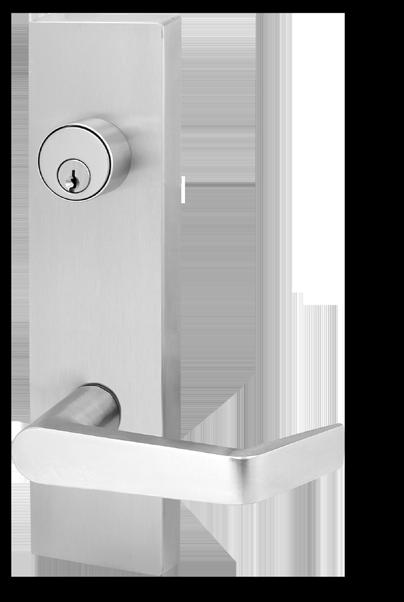 unlocks lever, lever retracts latch bolt, otherwise always locked ANSI FUNCTION (04) HDESC-30 HDTSESC-30 HDESC-40 HDTSESC-40 PASSAGE Trim always operable and free ANSI Function (62) DUMMY Dummy