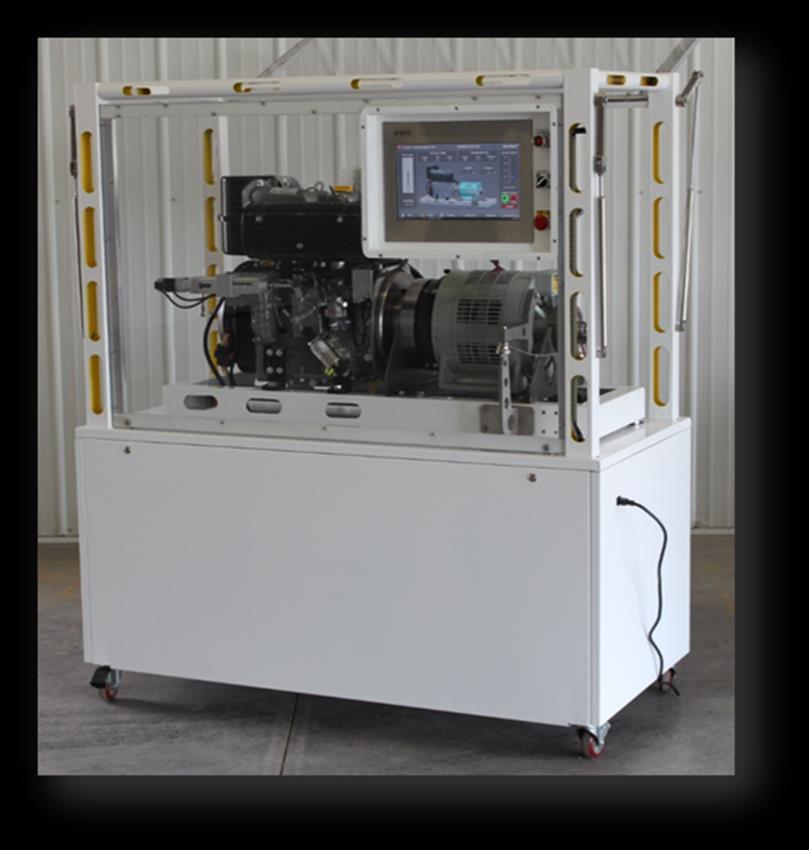 Chapter 3: Diesel Dynatronix TM System Overview Diesel Dynatronix TM is a portable diesel engine performance analysis system comprised of a two-cylinder industrial diesel engine driving an air-cooled