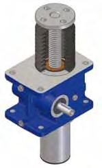 Screw jacks MA Series - ptins Bellws Available fr bth screw jacks mdels: with travelling screw (Md. A) and with travelling nut (Md. B).