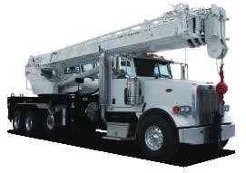 MAXIMUM LIFTING CAPACITY 70,000 lbs at 6 feet BOOM 4-section full power synchronized telescoping of round box construction.