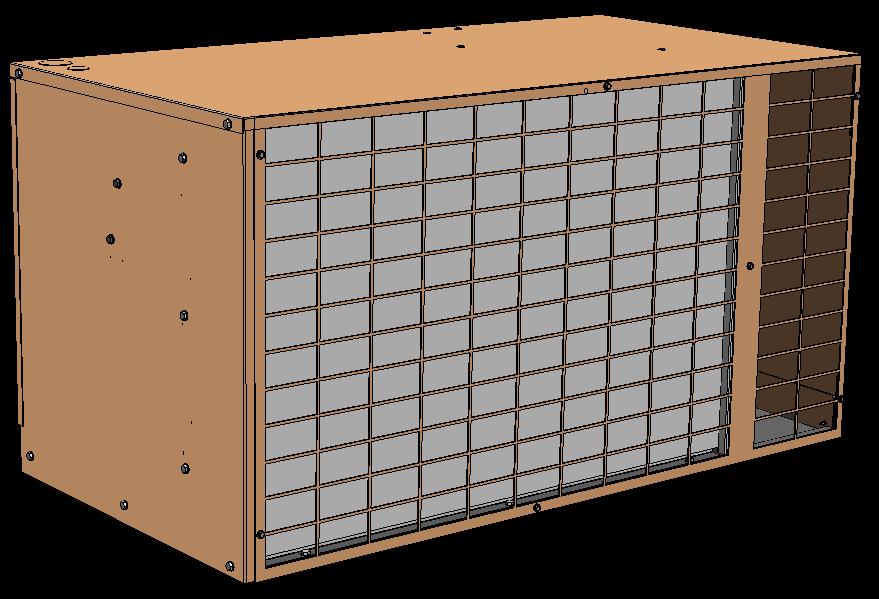 The 12 SR TTWC-RP Series Thru-The-Wall condensing unit is directly interchangeable with other units no longer available from the original manufacturer.