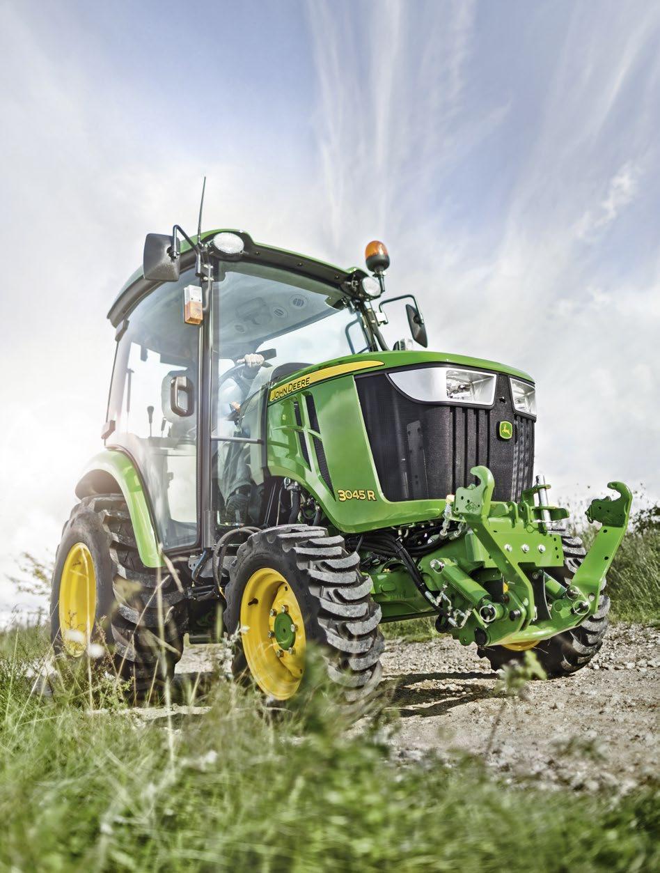 Experience John Deere tractors With their superb engineering, legendary build quality and innovative features, our compact utility models are the tool of choice for professionals who take pride in