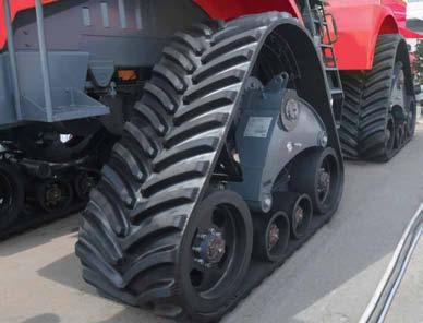 conditions. Also available with 900 mm (36 ) rubber track width. Undercarriage: Model Rubber track: Soucy quality made - 762 mm width (30 ) AG. tread design.