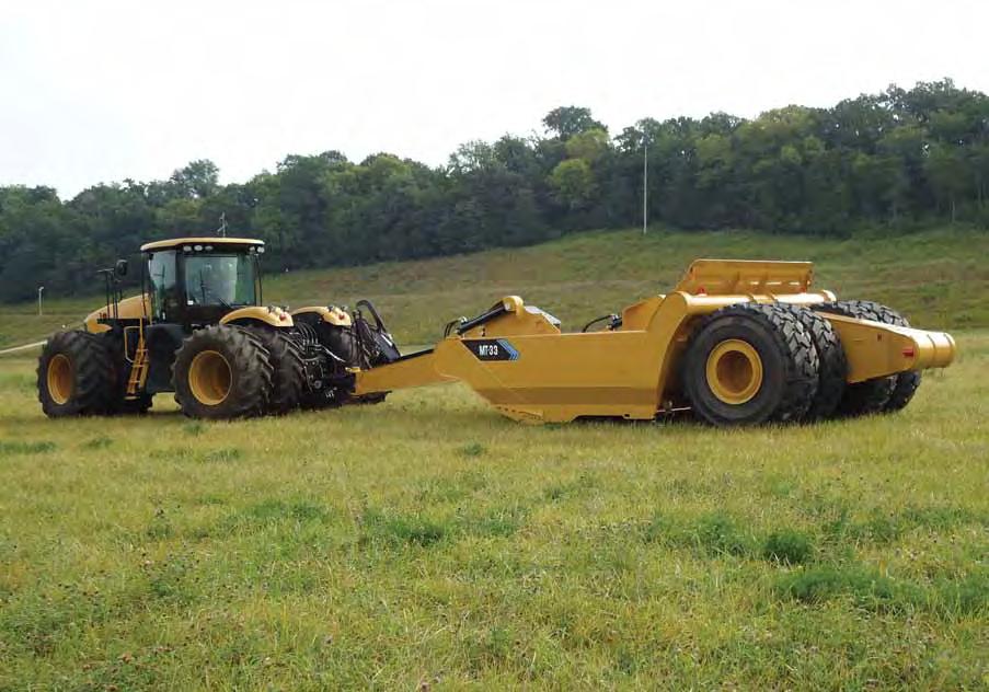 The MT-33 is designed to work alone, thus eliminating support equipment, additional fuel costs, and extra labor costs.
