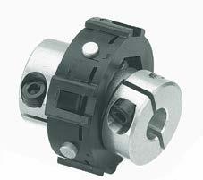 Guardian Couplings I Motion Control Couplings UNIVERSAL/LATERAL COUPLINGS This unique design is a crossbreed between a universal joint and the Oldham coupling.