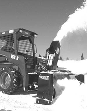 Ber-Vac Hydro Optimal Performance Information FOR "Skid-steers" 3-point hitch tractors Front loaders Optimal Performance The Snowblower performance depends on the hydraulic pressure.