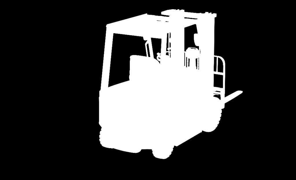 Forklift Excellent Tight-Turn Performance Smooth Trafficability High