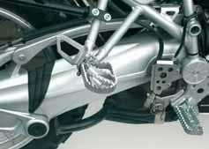 BMW R850/1100/1150GS 413 Studded pillion passenger footpegs For anyone who drives with a pillion passenger through difficult terrain.