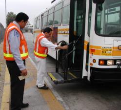 Department staff In accordance with the Zero Tolerance Policy, a bus with