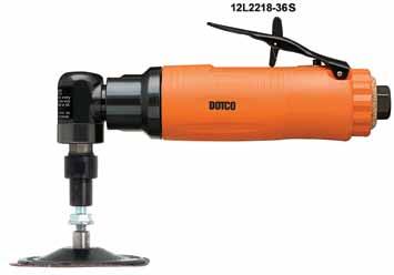 Right Angle Sanders For Disc Sanding & Polishing 1,250 30,000 RPM 0.3 1.7 hp (0.22 1.