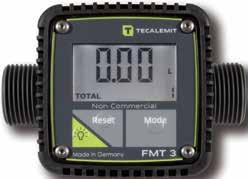 TECALEMIT - Products FMT 3 Electronic Flow Meter The NEW generation of FMT electronic flow meters from TECALEMIT impresses with its