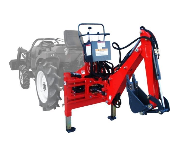 BACKHOE BE 155 BE 210 Cheap yet 100% functional alternative for standalone compact backhoe Main characteristics: - 180 arm's operating angle - stabilizing legs - own operator s seat - intuitive and