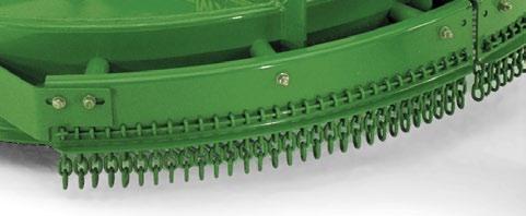 Safety Rotary Cutters Safety The 3-point hitch attachment on -type models offers better