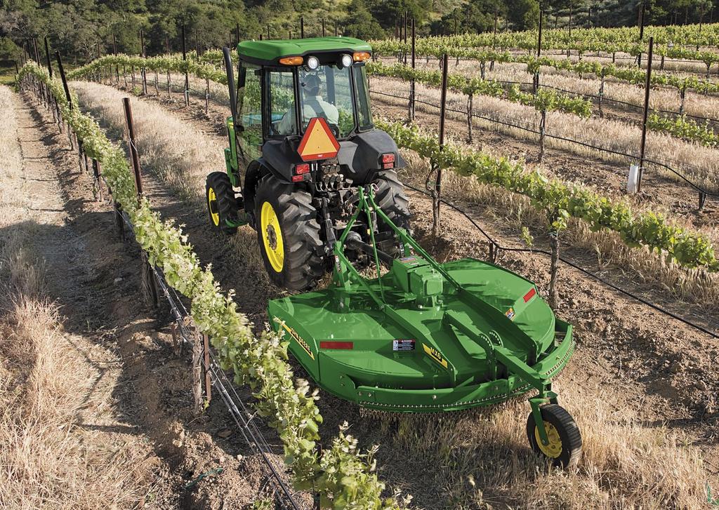 MX Series Rotary Cutters MX Series makes the cut John Deere designed the MX Series Rotary Cutters for the jobs you do the most... trimming back brush and weeds and maintaining pastures.