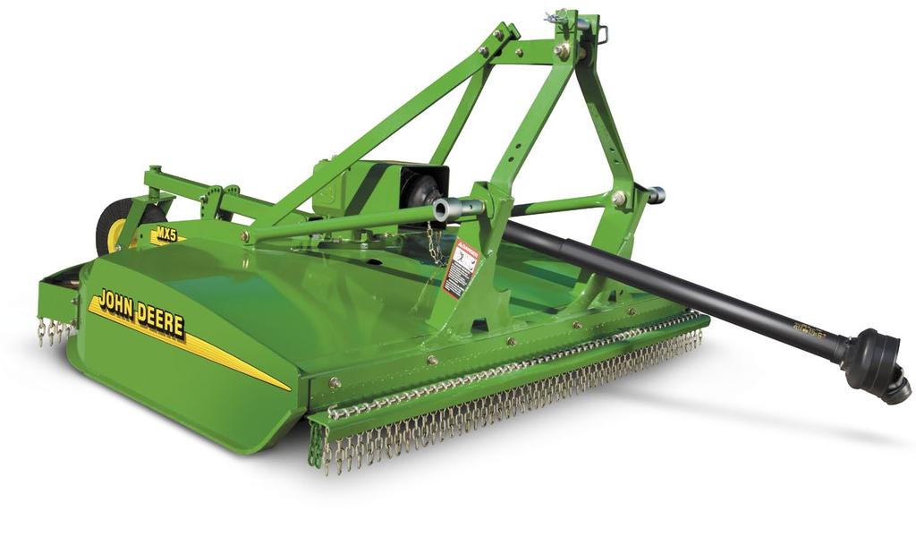 distributes cuttings evenly. M X10 MX10 with 5525 Tractor clearing land.