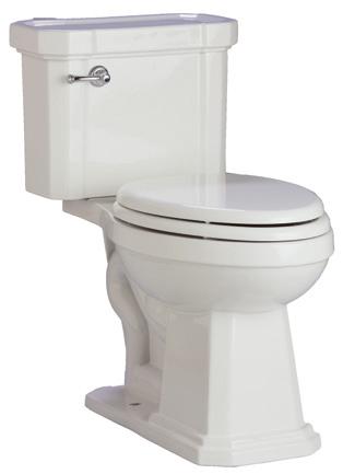 pg. 5 PEDESTAL LAVATORY Dimensions: 23-5/8" x 19-3/8" MIRAM358WH 8" centers lavatory (white) MIRAM350WH pedestal (white) MIRAM358BS 8" centers lavatory (biscuit) MIRAM350BS pedestal (biscuit) Wide