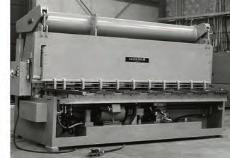 and complete line of press brakes and shears for every