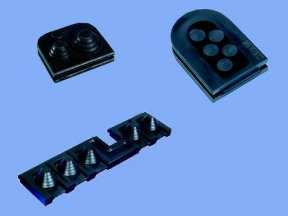 4301) Strain relief PA66 GF Black, RAL 9005 UL94-HB Material of accessories Part